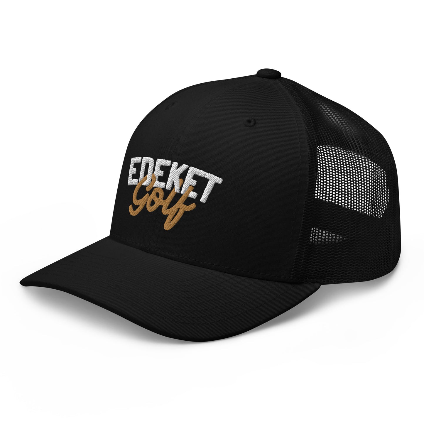 EDEKET CURSIVE LOGO TRUCKER HAT
