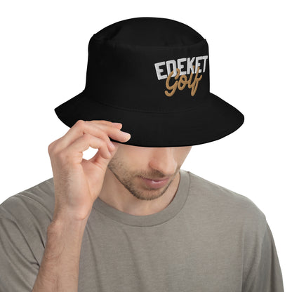 STITCHED LOGO BUCKET HAT