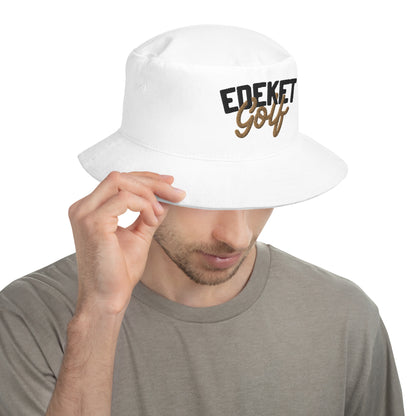 STITCHED LOGO BUCKET HAT