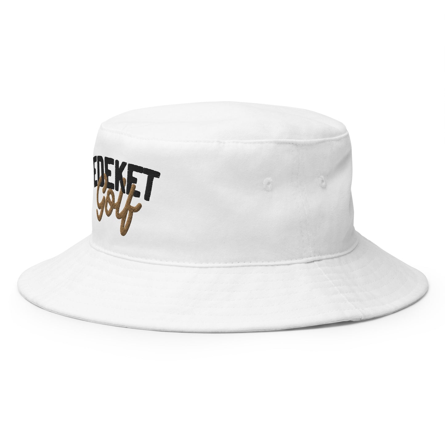 STITCHED LOGO BUCKET HAT