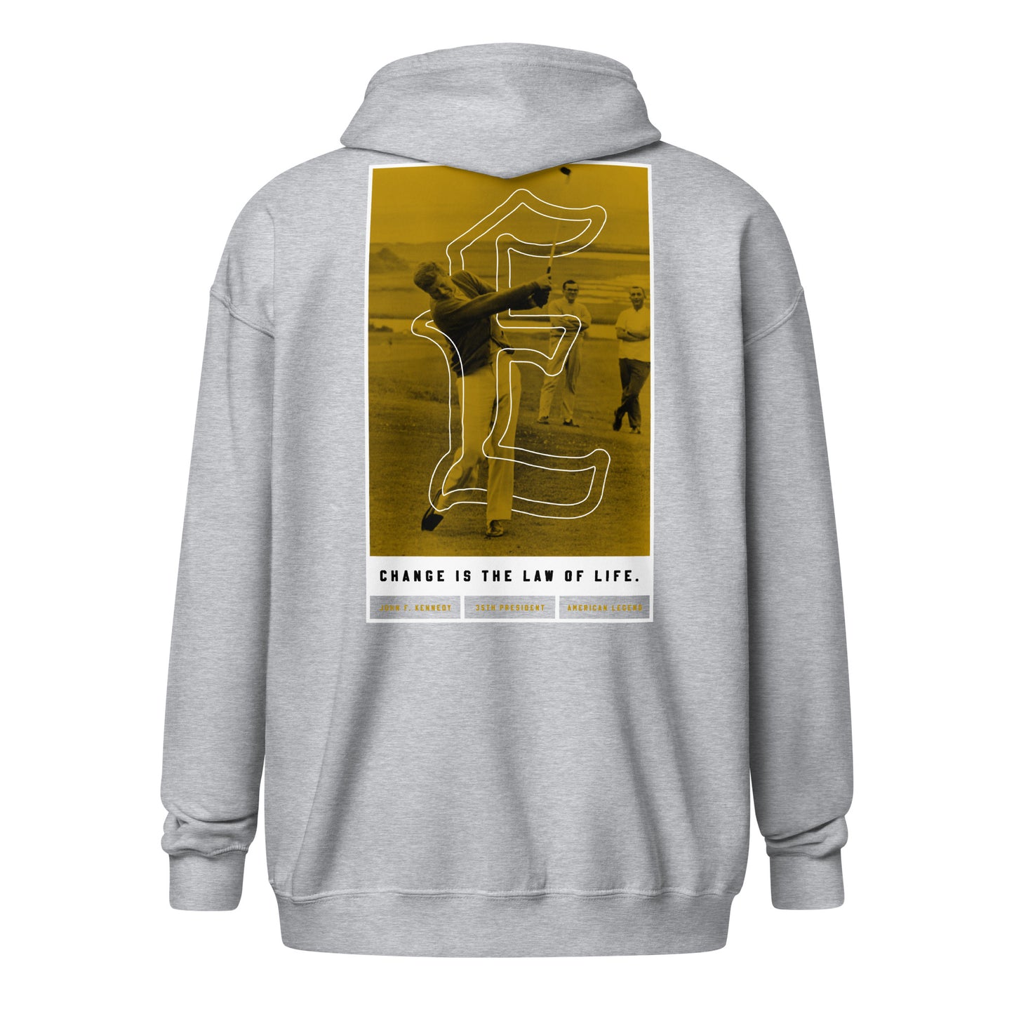 JFK AMERICAN LEGEND ZIP UP HOODIE